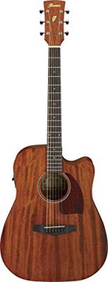 Ibanez PF12MHCE Open Pore Natural elektrisch-akoestische westerngitaar - thumbnail
