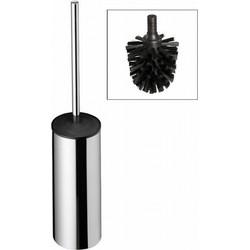 Geesa Wynk Toiletborstel met houder Chroom (zwarte borstelkop) 914511-02 Geesa Wynk Toiletborstel met houder Chroom (zwarte borstelkop) 914511-02