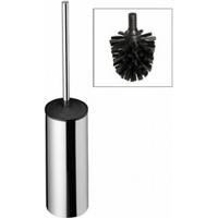 Geesa Wynk Toiletborstel met houder Chroom (zwarte borstelkop) 914511-02 - thumbnail