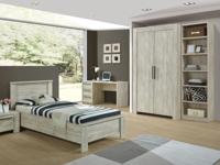 Complete slaapkamer IVAN II strandeik - thumbnail