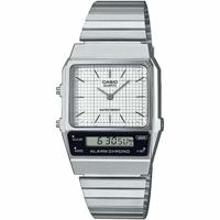 Unisex horloge Casio VINTAGE EDGY COLLECTION Zilverkleurig (Ø 40 mm) - thumbnail