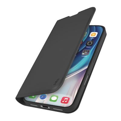 sbs mobile Wallet Smooth Flip cover Apple iPhone 17 Pro Zwart
