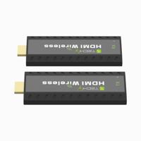 Techly IDATA HDMI-WL53 audio/video extender AV-zender & ontvanger Zwart - thumbnail