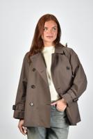 Max Mara jas Calle 022 chocolate - thumbnail