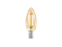 EGLO Ledlamp - vintage kaars - e14 - 320 lm - amber - dimbaar - thumbnail