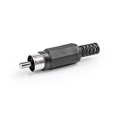 Nedis RCA connector zwart