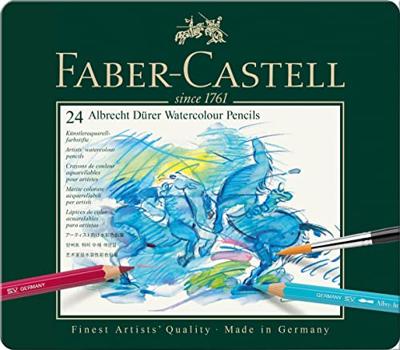 Faber Castell fc-117524 aquarelpotlood faber-castell albrecht dürer etui à 24 stuks - thumbnail