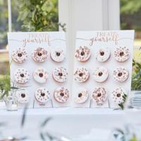 Ginger Ray BR-352 Botanical Wedding Donut Muur - thumbnail