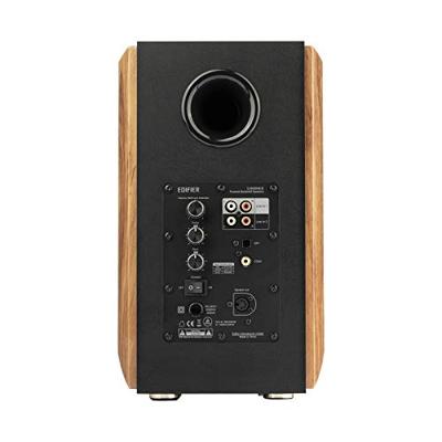 Edifier: S1000MKII Actieve Boekenplank Speakers 2 stuks - Zwart/Bruin - thumbnail