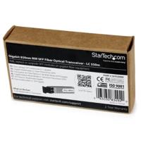 StarTech.com MSA conforme SFP transceiver module - 1000BASE-SX - thumbnail