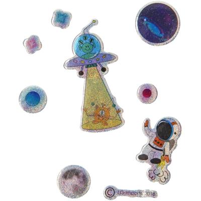 Stickers Ruimtevaart Glinsterend
