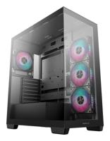 Behuizing zonder voeding - DEEPCOOL CG580 4F - Mid-tower - E-ATX-formaat - Zwart - thumbnail