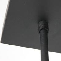 Steinhauer Hanglamp Vortex 5 lichts L 120 cm zwart - thumbnail