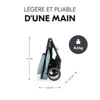 HAUCK - Compacte kinderwagen - SHOP N CARE - 4 wielen - Blauw - thumbnail