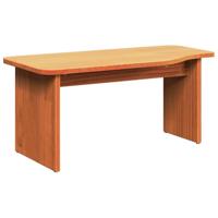 Salontafel 2 pcs Wasbruin 100 x 69 x 35.5 cm Massief grenenhout - thumbnail