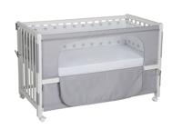 roba Babybed Room Bed 60 x 120 cm (Little stars, Wit) - thumbnail