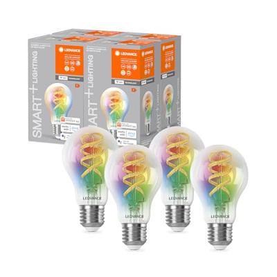 LEDVANCE 4058075777859 LED-lamp Energielabel F (A - G) E27 Ballon 4.8 W = 40 W Warmwit tot koudwit, RGB (Ø x h) 60 mm x 60 mm 1 stuk(s)