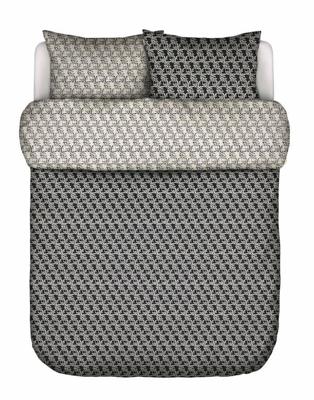 Marc O'Polo Marc O'Polo Monogram Dekbedovertrek Black 200x200/220