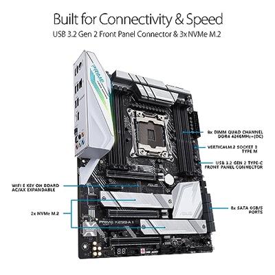 Asus Prime X299-A II Moederbord Socket Intel LGA 2066 Vormfactor ATX Moederbord chipset Intel® X299