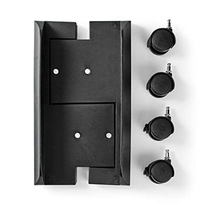 Nedis Desktop-PC Standaard Verstelbare Breedte 4 Zwenkwieltjes met Rem