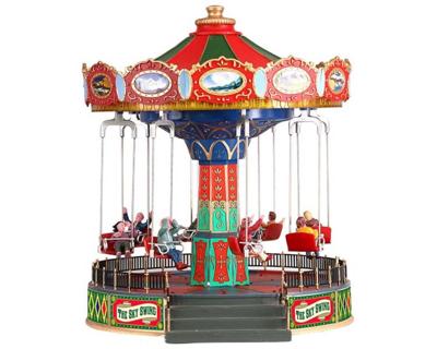 Kerstfiguur The sky swing with 4.5v adaptor LEMAX - Lemax