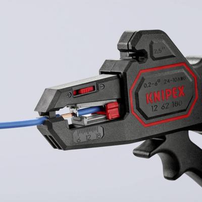 KNIPEX isolatiestriptang cyclus voor 0.2-6.0mm - zelfinstellend KNIPEX isolatiestriptang cyclus voor 0.2-6.0mm - zelfinstellend