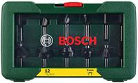 Bosch Accessoires Hardmetalen Frezenset | 12 Delig | 8 mm schacht - 2607019466 - thumbnail