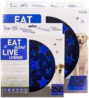 Eat Slow Live Longer Star Blue XS - thumbnail