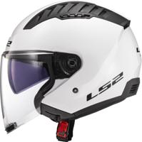 LS2 jethelm "of600 copter ii solid" helmet copter ii soli white gr. m - thumbnail