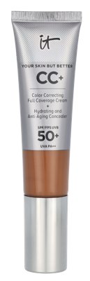 IT Cosmetics CC+ Color Corr. Full Coverage Cream SPF50 Rich Honey - Tube 32 ml Concealer Dames IT Cosmetics CC+ Color Corr. Full Coverage Cream SPF50 Rich Honey - Tube 32 ml Concealer Dames
