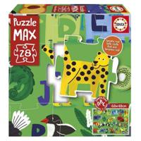 Puzzel Educa Alphabet Nature 28 Onderdelen - thumbnail