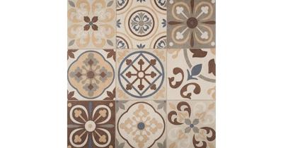 Minimaal 10! Designo 60x60x3 cm Mosaic Terra bestrating tegel Gardenlux - Gardenlux