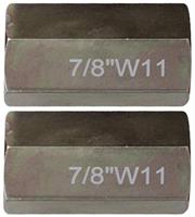 KS Tools 460.1781 Draadadapterset 7/8 x11G, 2-delig - thumbnail