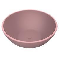 Arcqua Prince Waskom Opbouw - 38cm - rond - cast marble - mat roze WAS402121 - thumbnail