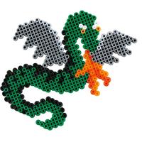 Hama strijkkralenset gift box - draken, 2500st. - thumbnail