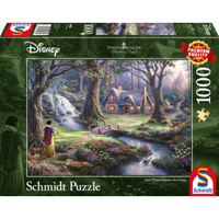Puzzel Disney Sneeuwwitje 1000 Stukjes the Cottage - thumbnail
