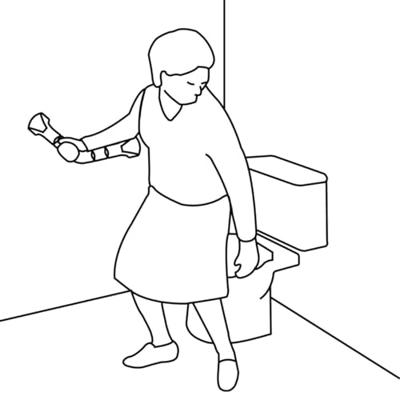 Wandbeugel Etac Handy Recht voor Muurbevestiging 40 cm Wit (draagvermogen tot 120 kg) Wandbeugel Etac Handy Recht voor Muurbevestiging 40 cm Wit (draagvermogen tot 120 kg)