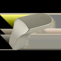 AMI voordeurknop 145 VARO - voor veiligheidsschild - F1 - 300920 - thumbnail