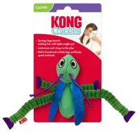 Kong kattenspeelgoed crackles grasshopper - thumbnail