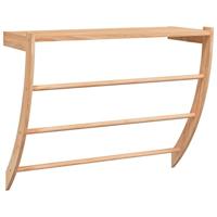 VidaXL Handdoekenrek 60x25,5x49 cm massief walnotenhout - thumbnail