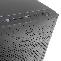 ATX Semi-toren doos Mars Gaming AC6500 500W Zwart - thumbnail