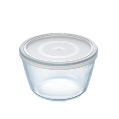 Pyrex Schaal met deksel 1,1L Ø17x9cm