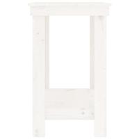 Werkbank 110x50x80 cm massief grenenhout wit - thumbnail