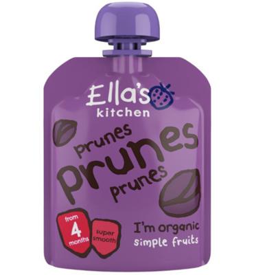 Pruimen knijpzakjes 4+ maanden bio 70 Gram