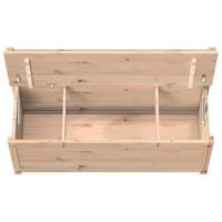 Bankje 110x41x76,5 cm massief grenenhout - thumbnail