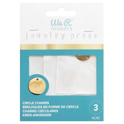 We R Makers • charms stainless steel circle