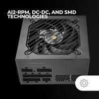 Voedingsbron Mars Gaming MPB650SIM ATX 650 W 80 Plus Bronze - thumbnail
