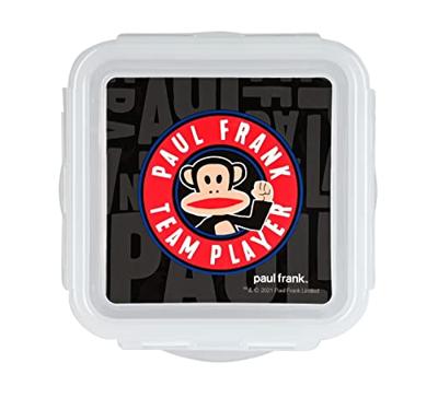 Lunchbox Paul Frank Team player Polyurethaan Zwart (13 x 7.5 x 13 cm) Lunchbox Paul Frank Team player Polyurethaan Zwart (13 x 7.5 x 13 cm)