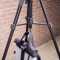 MOJOGEAR 179cm 3-in-1 camera & telefoon statief: driepoot, monopod & horizontale arm - thumbnail