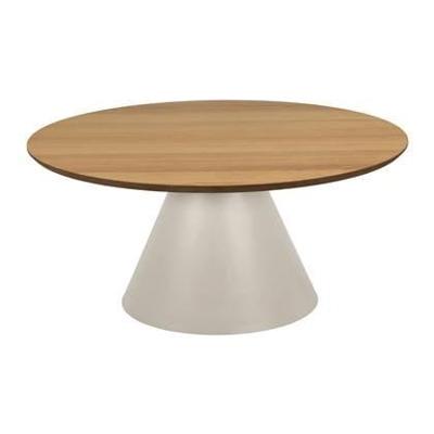 Bendt Ronde Salontafel 'Anemone' Eiken, 85cm Bendt Ronde Salontafel 'Anemone' Eiken, 85cm